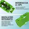 EMSECKO Fiber Optic Adapter 5 Pack LC/APC to LC/APC Carrier