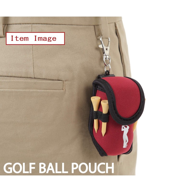 (LINX AIR Golf Ball Pouch) Golf Ball Case, Lightweight (Simple