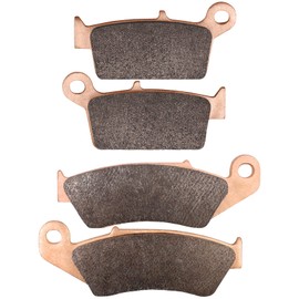 SOLLON Front and Rear Brake Pads for Suzuki DRZ400 DR-Z 400 2000-2009, DRZ400SM 2005-2009, RM125 RM250 for Honda XR650L 1993-2016, XR650R 2000-2007, for Kawasaki KX125, for Yamaha YZ250