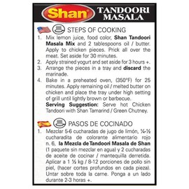 Shan - Tandoori Masala 50g, (Pack of 6)