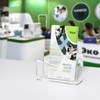 Rulyyo Mail Organizer Envelope Holder - Clear Acrylic Mail Holder