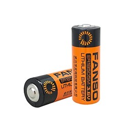 STEPMAX (2 Pack) ER18505M ER18505 Lithium Battery 3.6V 3500mAh Lisocl2 Battery (Non-Rechargeable)