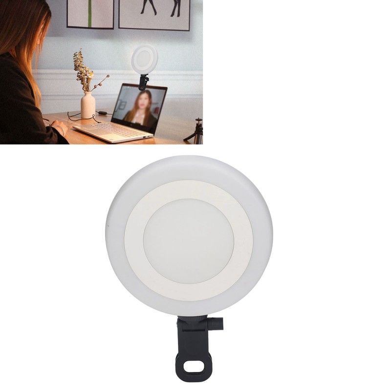 5.5in Video Conference Fill LED Light Round 3 Mode 10