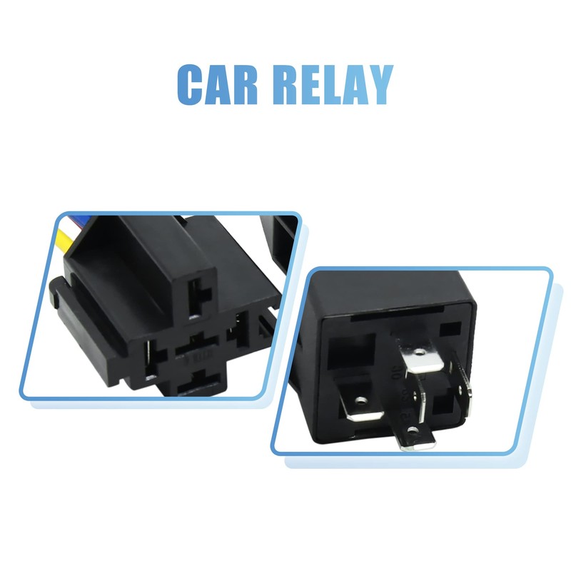 uxcell 3pcs JD-2912 5 Pin DC 36V 40A Universal Car