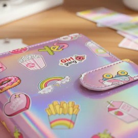 Bolsa De Carpeta Carpeta Planner A6 Cartoon Macaron                                                                                                   