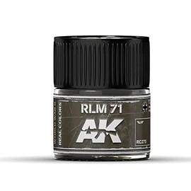 AK Interactive Real Color Air Single Paint Line 10ml - RC206 thru RC284 Color: RLM 71 - RC275