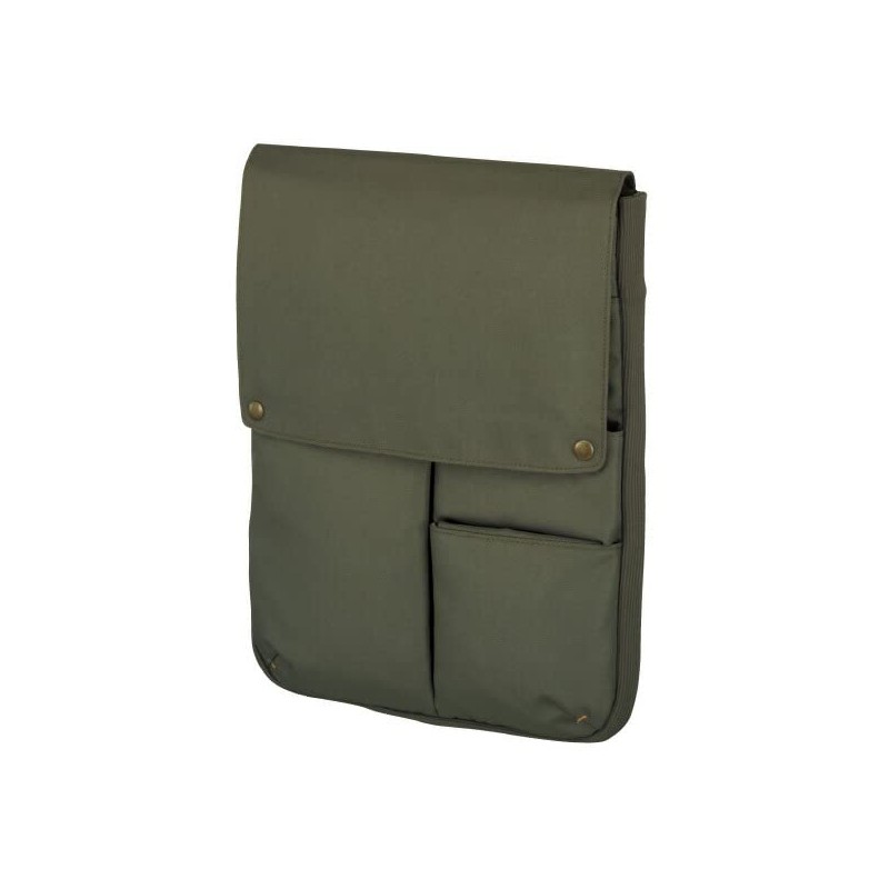 Kokuyo BIZRACK Bag-In Bag, Holds 13.3-inch Laptops, Vertical, Green, Kaha-BRB135DG