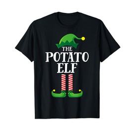 Potato Elf Matching Family Group Christmas Party Pyjamas T-Shirt