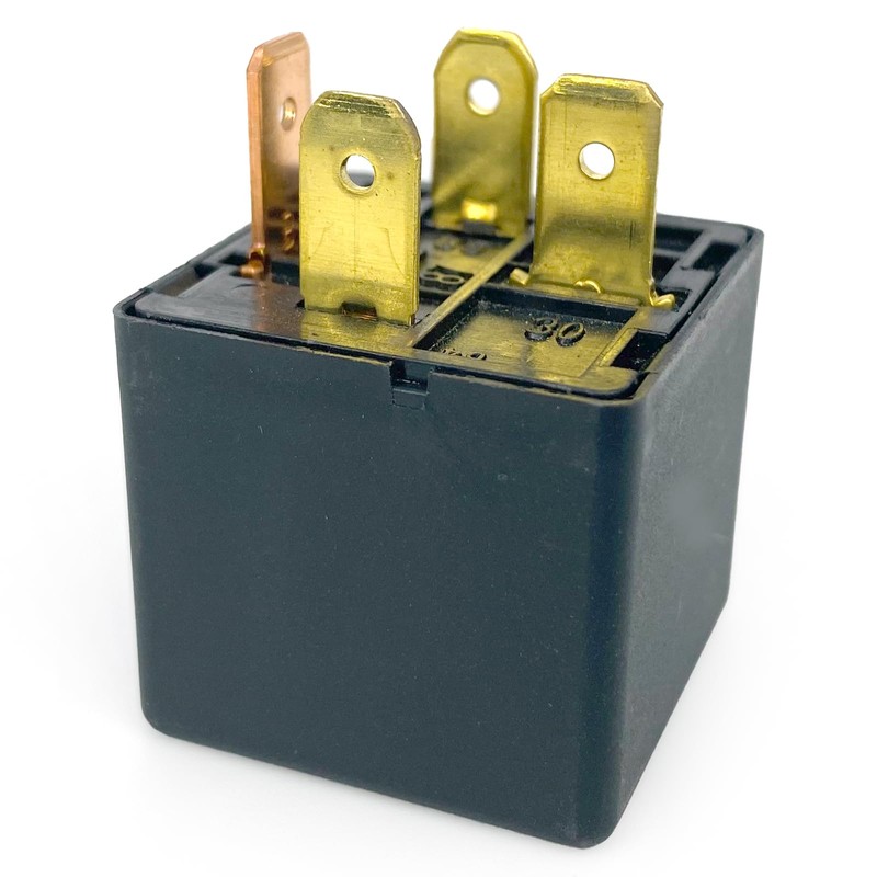 2-Pack 95224-38050 Starter Relay - 30A 12VDC 4-Pin SPST Automotive