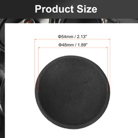 MECCANIXITY Speaker Dust Cap 54mm/2.1" Outer Diameter Dome Paper Cap Subwoofer Coil Cover Caps for Speaker Decoration Accessory Repair