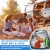 ice Packs for Coolers-Freeze ice Packs Cold Ice Pack for