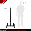 JFIT Weight Rack and 2 Bar Holder for 2” Olympic