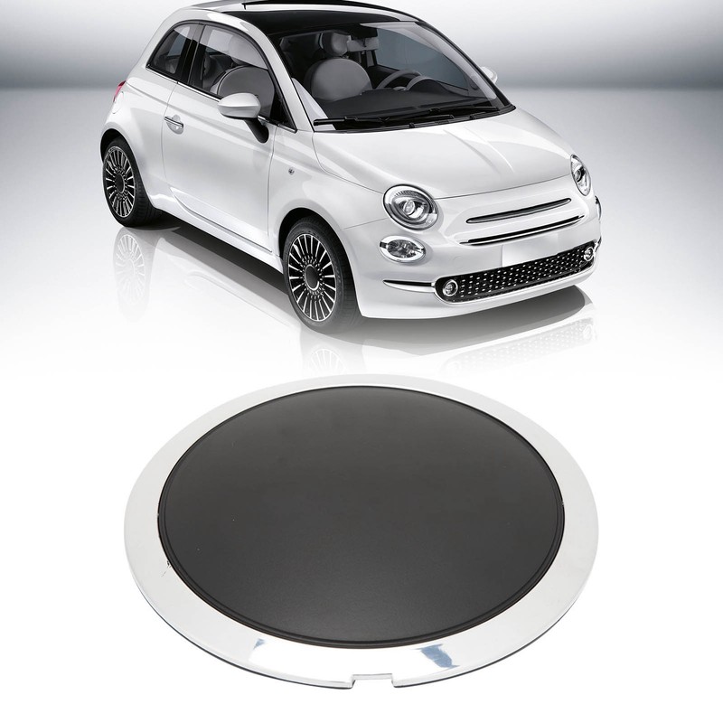 Center Wheel Hup Cap With Chrome Trim 68078419AC Heat Resistant