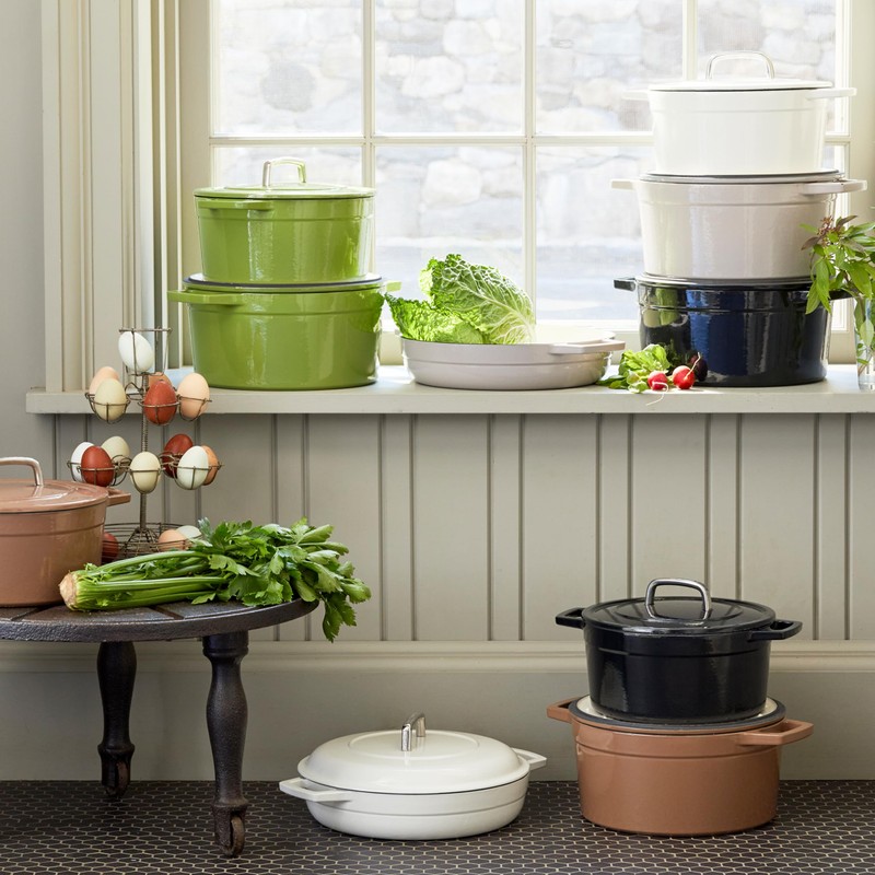 Martha by Martha Stewart 7 QT European Enameled Cast Iron
