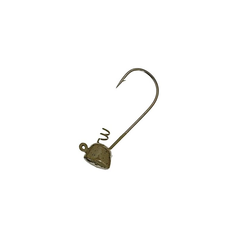 Buckeye Lures Jig Head, Nickel, 3/16 oz | For Bass