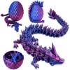 BAOXUE 2PCS 3D Dragon Eggs With Dragon Inside, 9Inch 3D