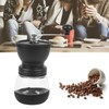 Manual Coffee Bean Grinder Portable Stainless Steel Silicone Easy to
