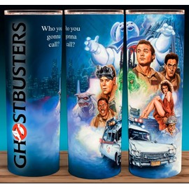 Unbranded Glow in the Dark Ghostbusters Classic Ghost Comedy Movie Cup Mug Tumbler 20oz