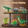 6PCS Mini Dinosaur Building Blocks Set, Micro Building Toys Bricks