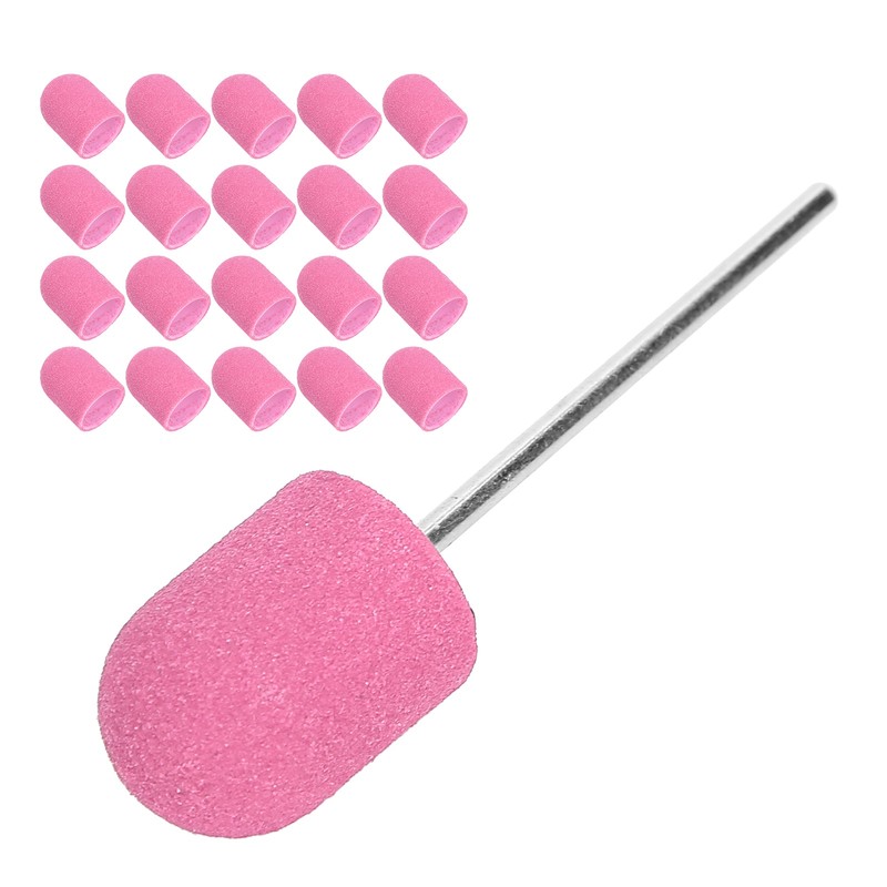 Nail Art Sanding Cap Nail Drill Bits Polishing Grinding Sanding