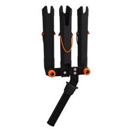 Pelican - Rocket Launcher Rod Holders - Adjustable 3 Rods Holder Fishing Poles - Universal Rod Holders, Black