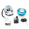 Unbranded Ignition Switch Fuel Gas Cap Lock Key for Honda