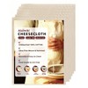 6-Pack Cheesecloth 20x20" Grade 100-100% Unbleached Cotton (Food-Grade), Fine Filtration