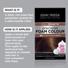 John Frieda Precision Foam Colour, Light Natural Brown 6N, Full-Coverage