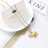 Hearbeingt Cremation Jewelry for Ashes, Elephant Shape Memorial Pendant Made