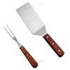 SUNRISE Stainless Steel Turner Spatula & Meat Fork 10.5" Fork