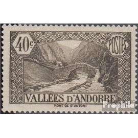 Andorra - french Post 59 with hinge 1937 Landscapes (Stamps for collectors) Landscapes