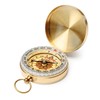 Early Buy Compass for Navigation Vintage Pocket Compass with Luminous
