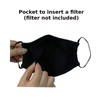 LOFBAZ Cloth Face Coverings Cotton Fabric with Filter Pocket Washable