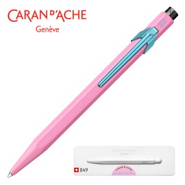 Caran d'Ache 849 Ballpoint Pen 'Claim Your Style' Edition 2 - Hibiscus Pink