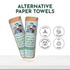 Reusable Paper Bamboo Towels for Kitchen, Up to 100 Uses