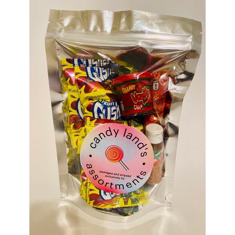Spicy Chamoy Fruit Gushersz candy famous on TikTok- Build Your