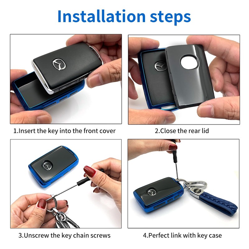 Creativity for Mazda Key Fob Cover. Suitable for Mazda 3