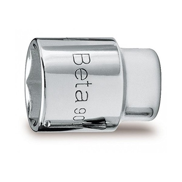 Beta 900AS Series 1/4" Drive 6-Point Hand Socket, SAE 7/16"