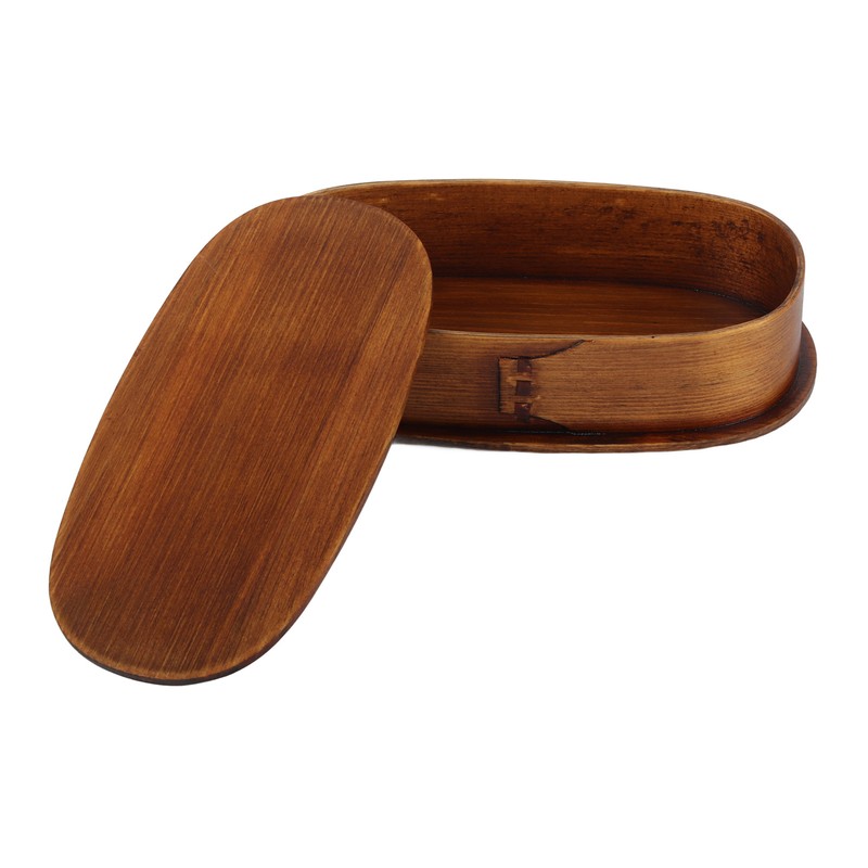 Lunch Box Set Japanese Style Wooden Food Storage Container for