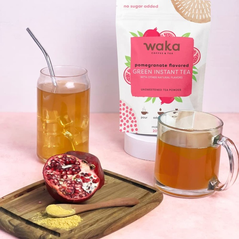 Waka Instant Tea Mix - 2 Bag Bundle (4.5oz Each),