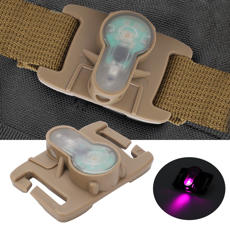 Outdoor Mini Survival Light IPX8 Waterproof Safety Signal Lamp with