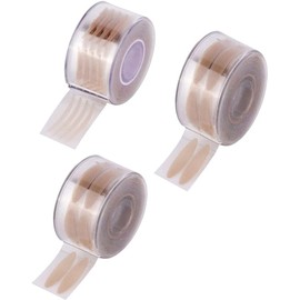GALPADA Cinta Adhesiva Para Párpados 1200 Unidades Invisible Con Diseño De Malla L Y S Efecto Natural Para Maquillaje De Ojos Transpirable Y Fácil De Aplicar 3 Rollos