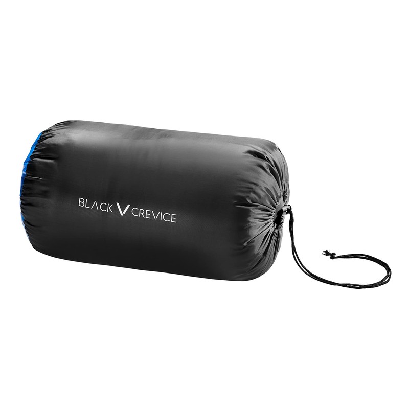 BLACK CREVICE Kinder-Schlafsack, blau