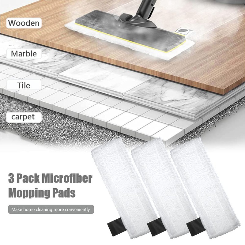 Eacam 6 Pack Cloth Set Mopping Pads Replacement for Karcher