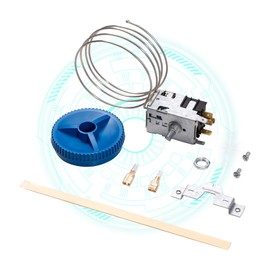 New Upgrade 988284 800382 Temperature Control Kit，077B6856 Refrigerator Thermostat Controller，Compatible with True Refrigerators，fit for TBB, TCM, TDD, TGU, TGW, TMC, TPP, TRCB, TUC, TWT, GDM, GEM