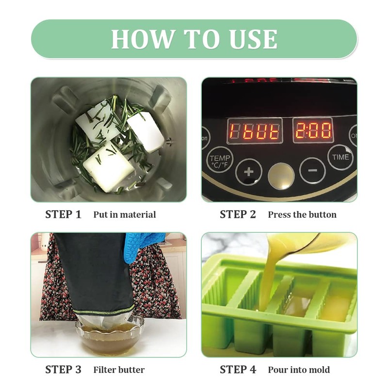 Anbt Decarboxylator and Butter Infuser Machine,Botanical Decarboxylator Herb Butter Maker