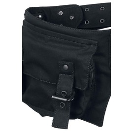 Gothicana by EMP Unisex Black Belt Bag, black, Unit size