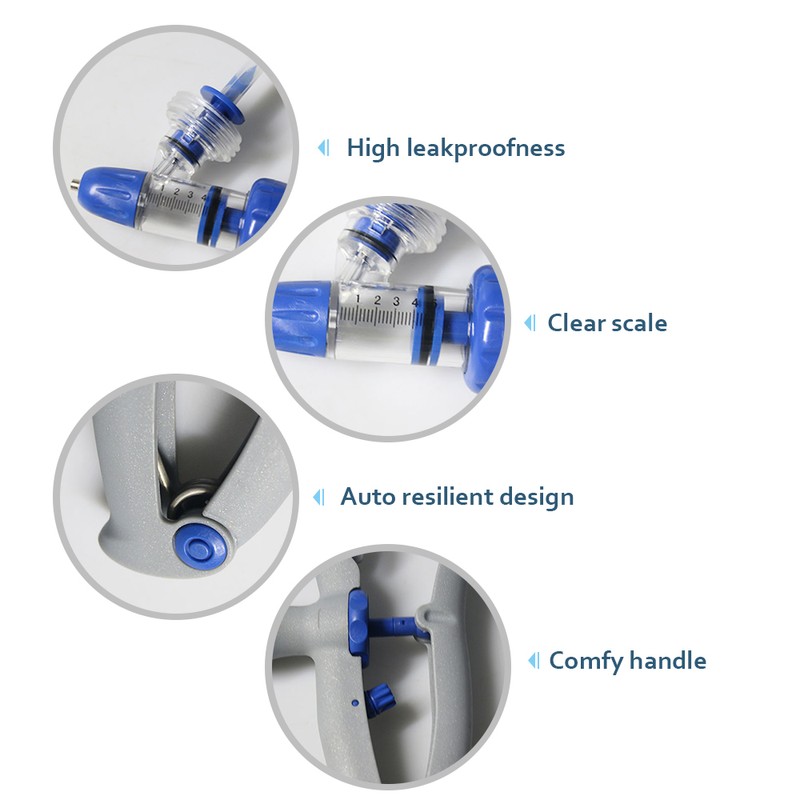 Cattle Syringe Adjustable and Continuous Syringe Injection Animal Injector for