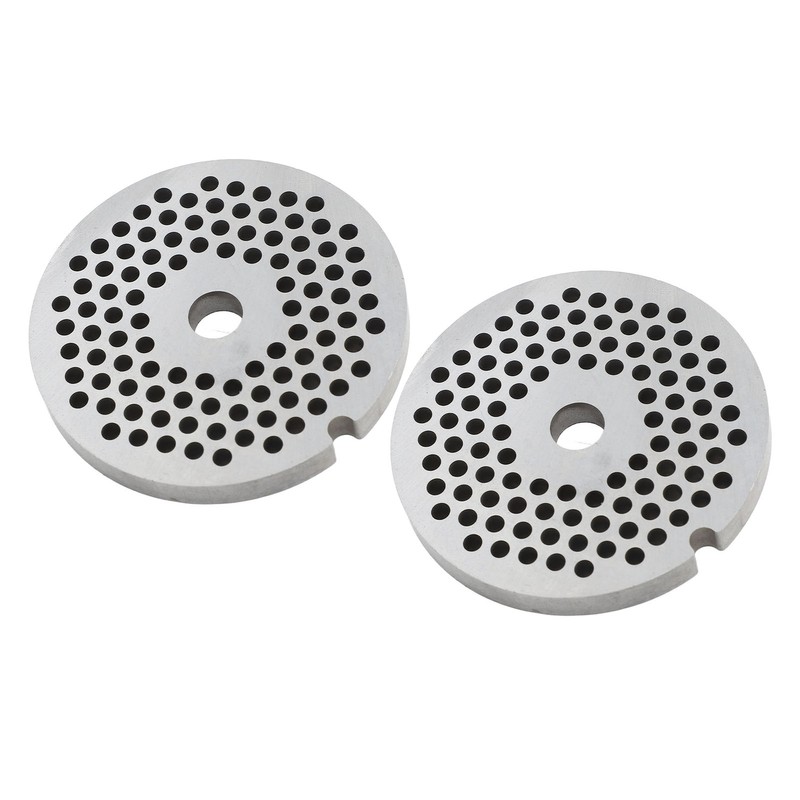 Stainless Steel Meat Grinder Plate Discs Blades Replacement 3mm Round