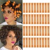 Riseety Cold Wave Perm Rods For Long Hair,40PCS Orange Plastic